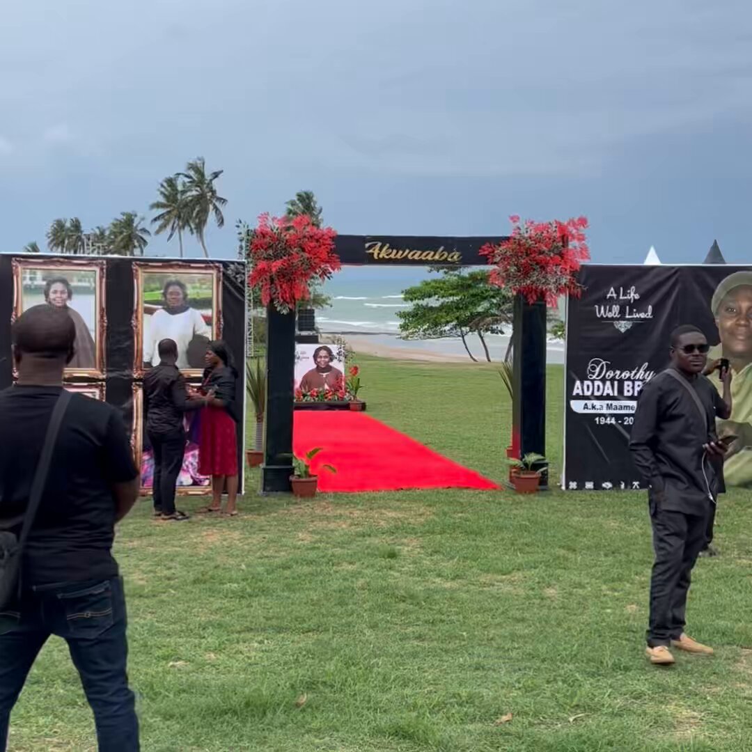 Nana Yaa Brefo Buries Late Mother, Politicians, Top Media Personalities Console Her At Funeral