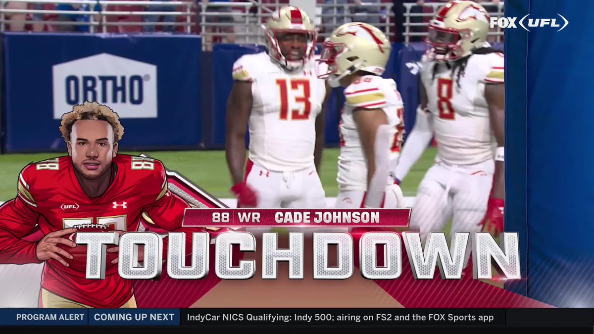 touchdown Birmingham! 📺: FOX