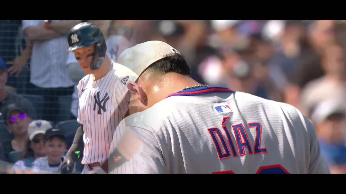 EDWIN DÍAZ STRIKES OUT AARON JUDGE AND THE BALLGAME IS OVER!