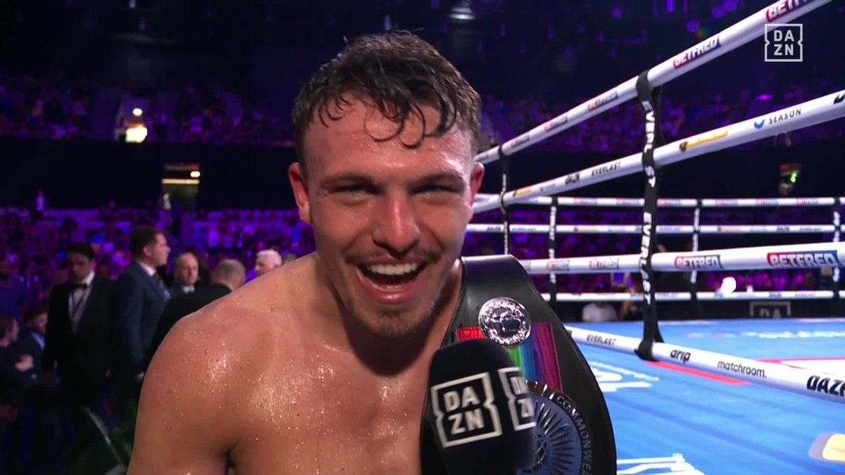 A message for Kieron Conway from George Liddard 👀 #FisherAllen2 | Live NOW on DAZN