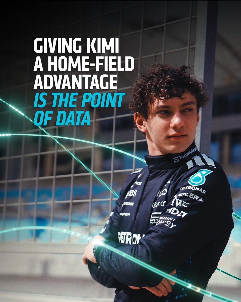 Here’s to Kimi Antonelli’s first home race this weekend at the Emilia-Romagna Grand Prix in Italy. Buona fortuna! Mercedes-AMG PETRONAS F1 Team #TogetherWeAdvance