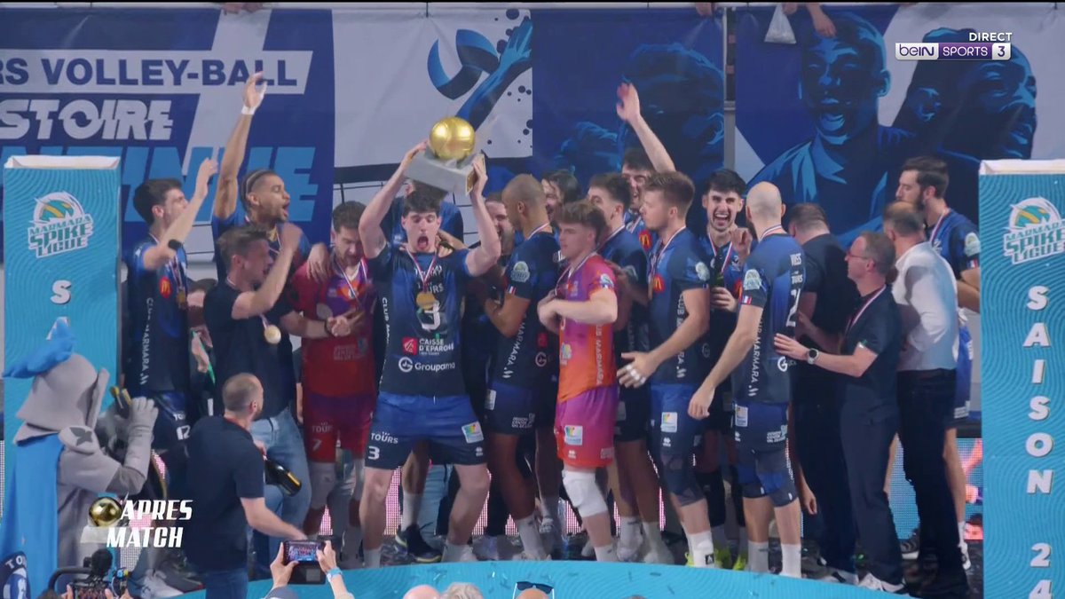 [📺LIVE] 🏐 Volley-ball - Finale Retour 🏆 Le Tours Volley Ball soulève son 10ème titre de Champion de France de Volley-Ball !