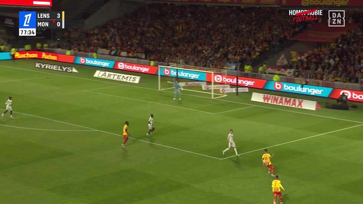 ⚽️ 4-0 POUR LENS FACE À MONACO !!!! ❤️💛 🎥 DAZN France