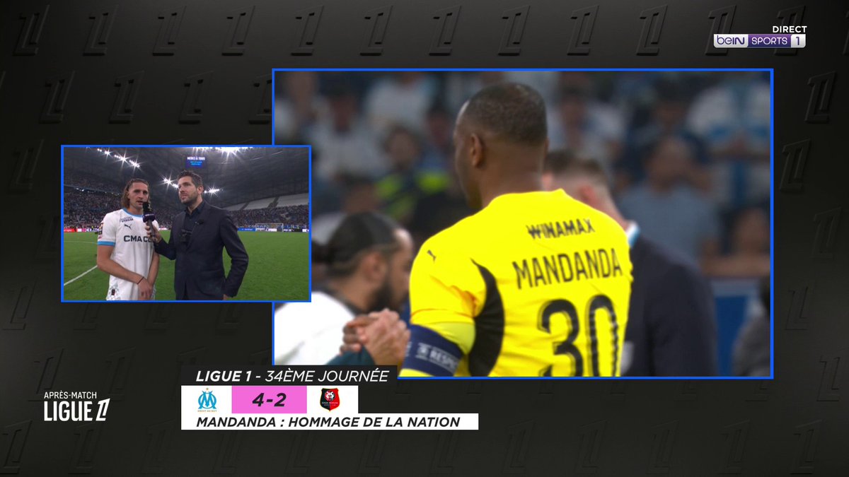 La musique de la Ligue des champions au Vรฉlodrome ๐คฉ๐๐ค Adrien Rabiot savoure ๐ ๐ฅ beIN SPORTS