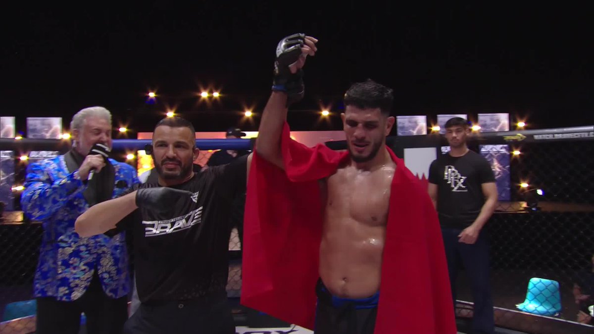 𝗧𝗘𝗥𝗠𝗜𝗡𝗔𝗧𝗢𝗥 𝗕𝗢𝗨𝗚𝗛𝗔𝗡𝗘𝗠 ! 🤖😳 💥 Youssef Boughanem atomise Dimitris Moirotsos 🇬🇷, qui jette l’éponge au 2e round. ✅ 4-0, personne ne l’arrête ! 🚀 #BRAVEFC94