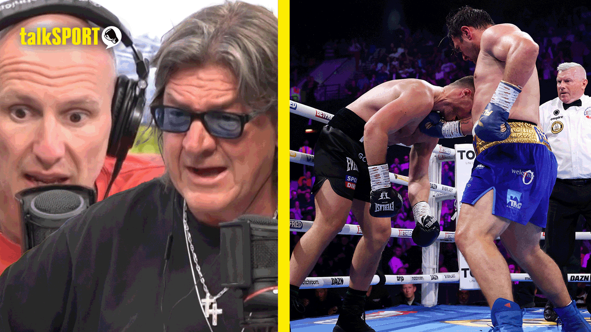 "Got found out!" 😱 Adam Catterall and Gareth A Davies REACT to Dave Allen stopping Johnny Fisher in round 5 in the rematch 💥 WATCH in FULL here: