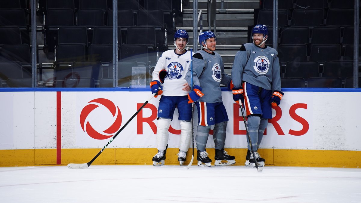 Back to work 🛠️ #LetsGoOilers