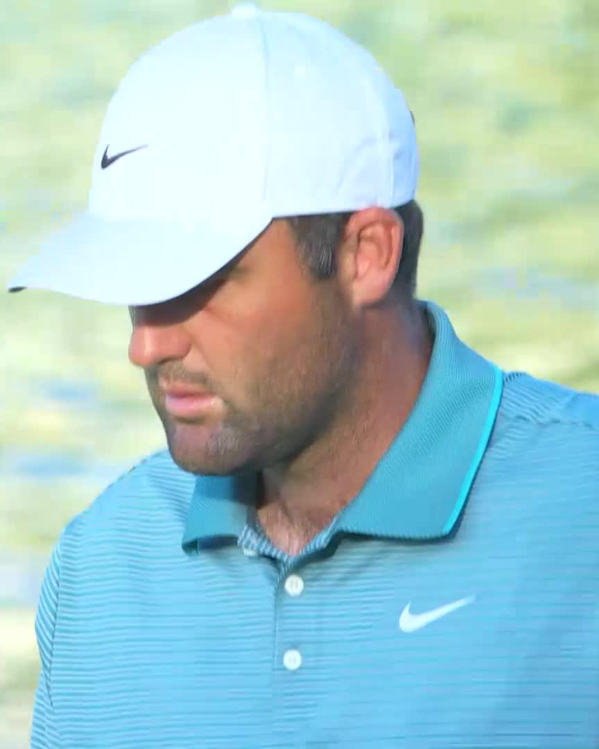Scottie Scheffler in complete control. Birdie at 17 takes him to double digits, and a two-shot lead at the PGA Championship. 🔥 #PGAChamp