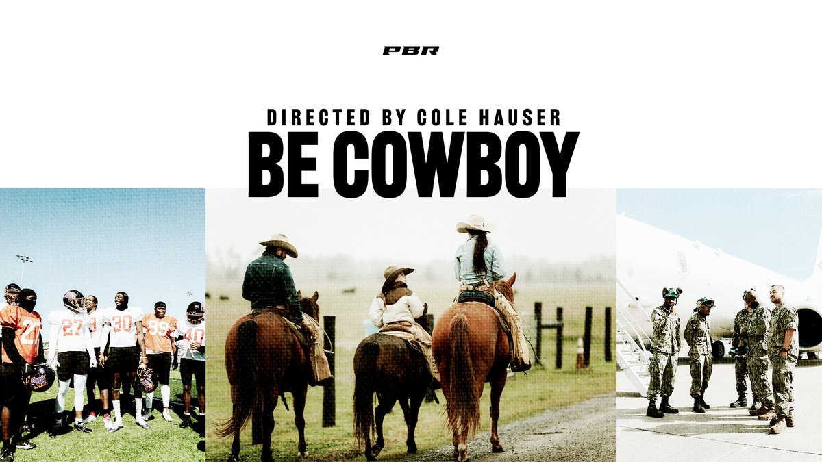 Don't follow the herd... Be Cowboy. Directed by Cole Hauser