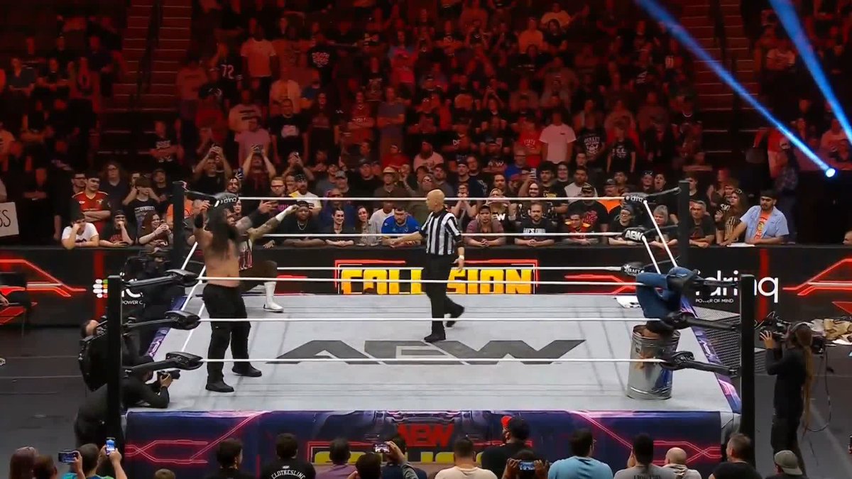 The Gates of Agony are BRUTALIZING Bryan Keith! Watch #AEWCollision on TNT & MAX BiG BiLL | @BountyKeith | Toa Liona | @TheKaun