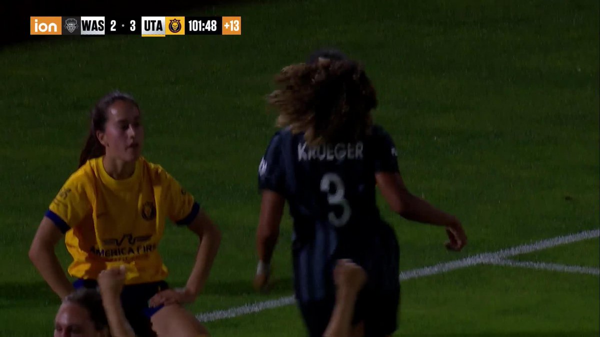 You gotta watch this stoppage-time equalizer 🎉 CASEY KRUEGER with the CLEAN FINISH!
