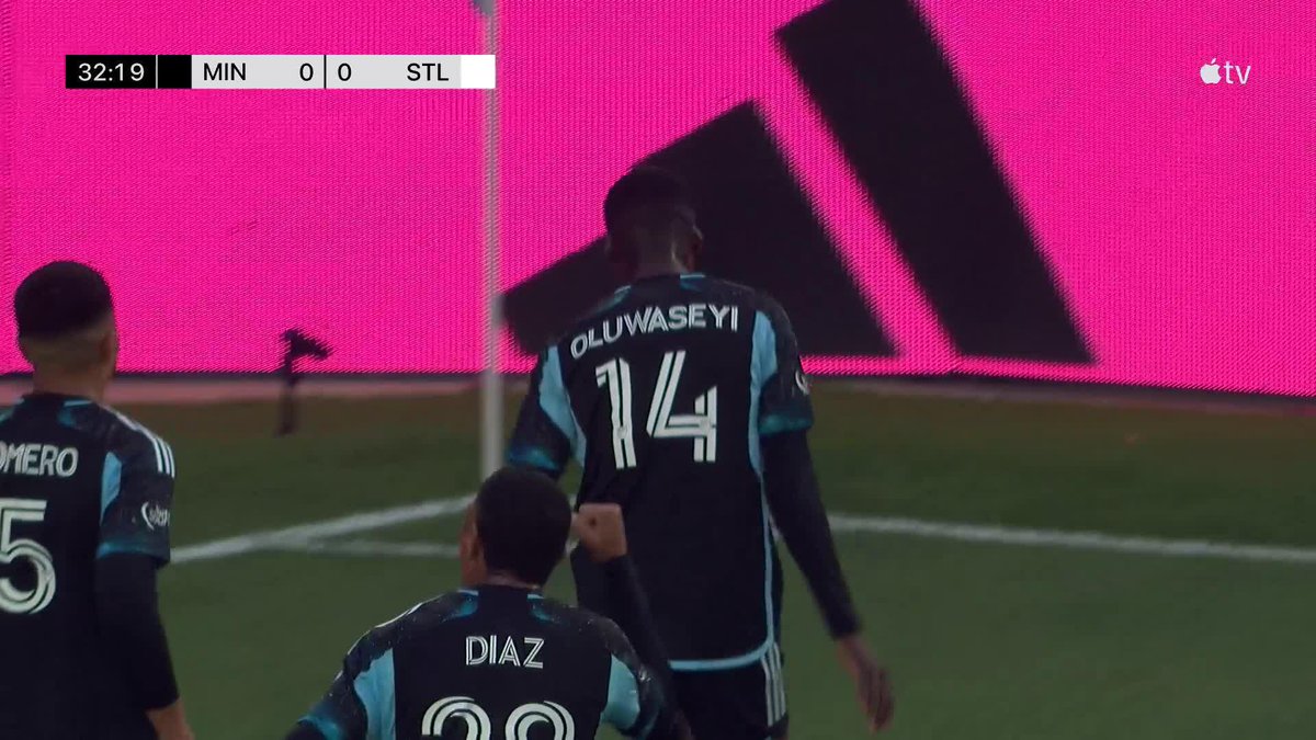 Tani Oluwaseyi hit the griddy after scoring this back-heel goal 🕺 (via Major League Soccer)