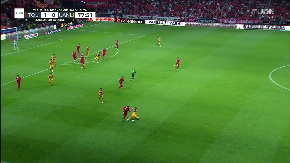 ¡GOOOOOOOOL DEL TOLUCA!⚽️😈 Los Diablos están liquidando del partido 🔥 📲🇲🇽 Canal 5 y ViX 📲🇺🇸 Univision, TUDN y ViX