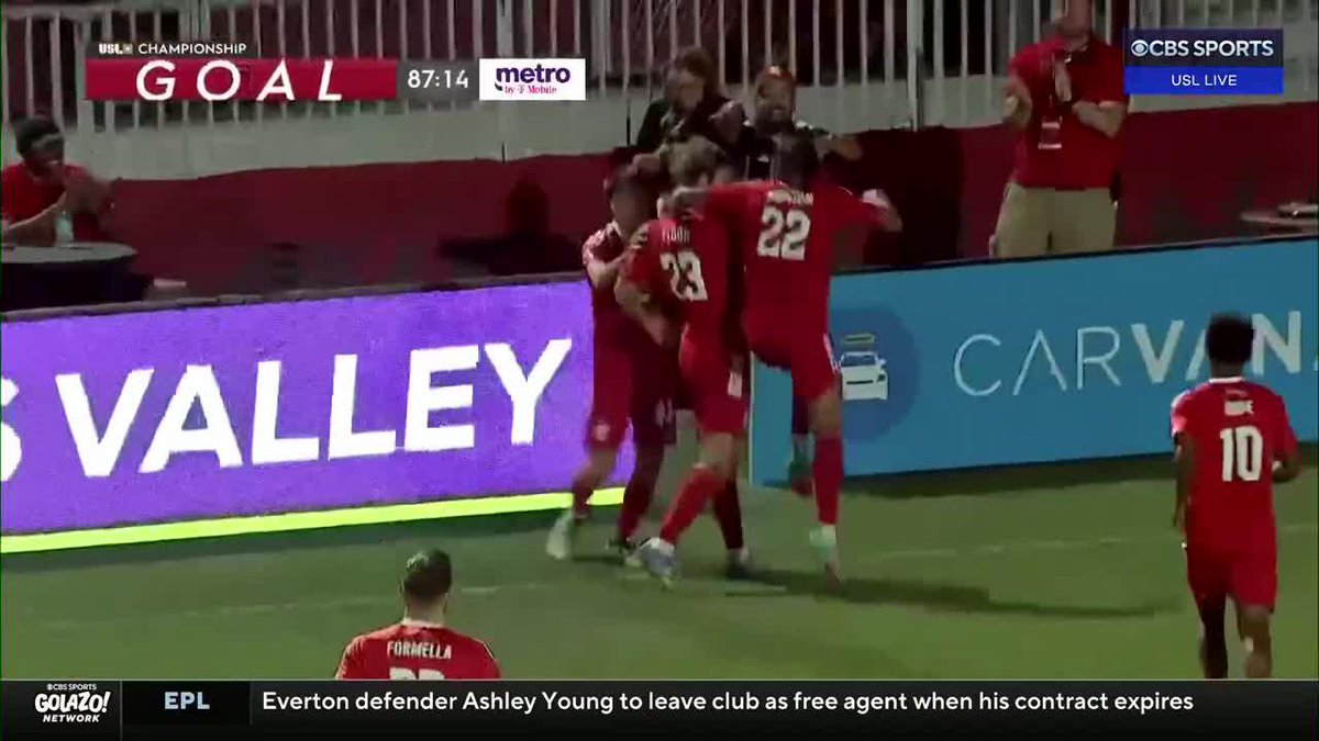 Take a bow Ryan Flood! 🙌 He launches a missile from deep for Phoenix Rising FC! 🚀