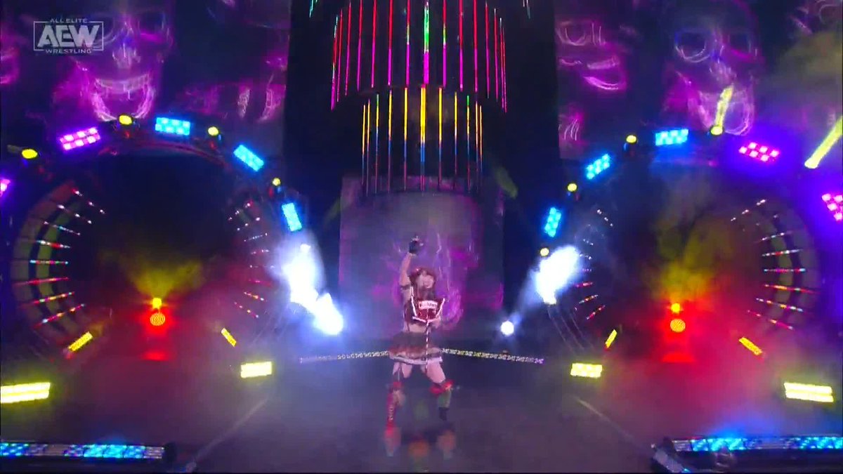 3 years ago today, 伊藤麻希 Maki Itoh returned to AEW as the Joker in the Women’s Owen Hart Foundation Tournament! 🙌