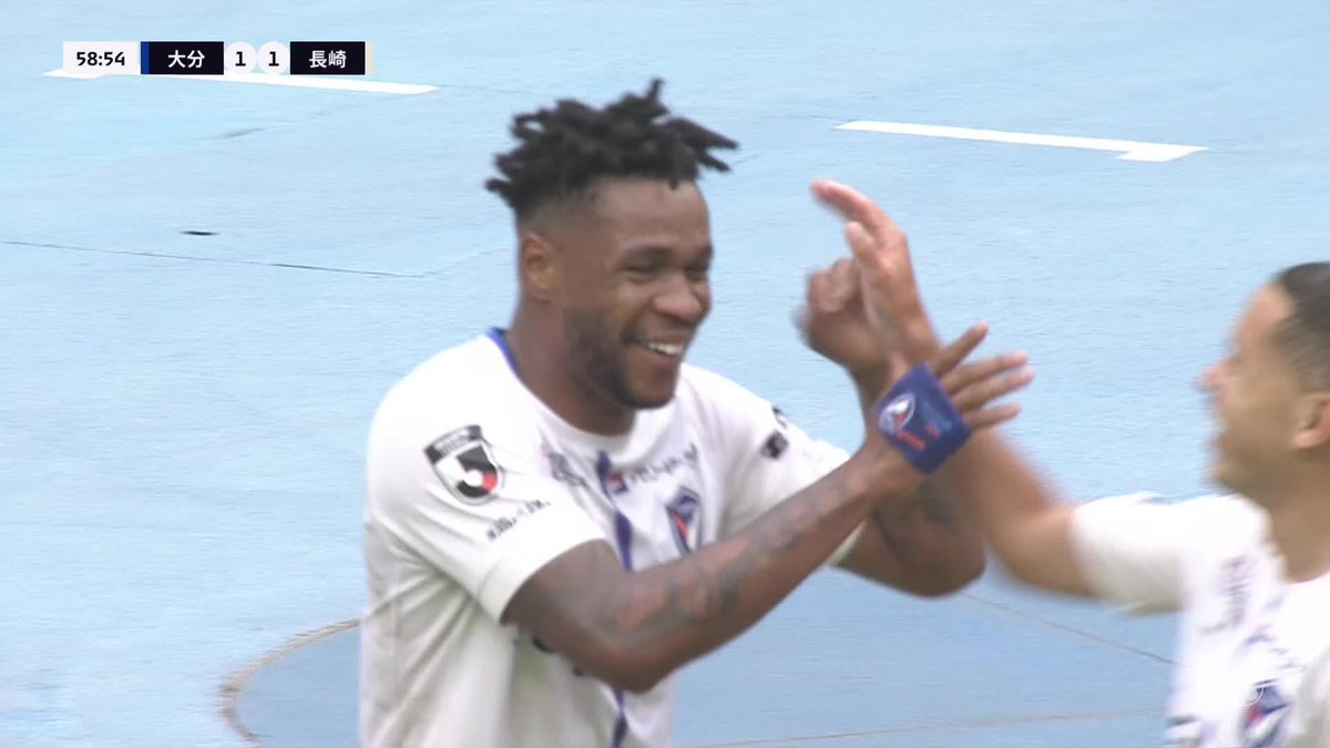 九州ダービーを制する逆転弾！ 🎦 ゴール動画 🏆 明治安田Ｊ２リーグ 第16節 🆚 大分vs長崎 🔢 1-2 ⌚️ 59分 ⚽️ マテウス ジェズス（長崎) #Ｊリーグ
