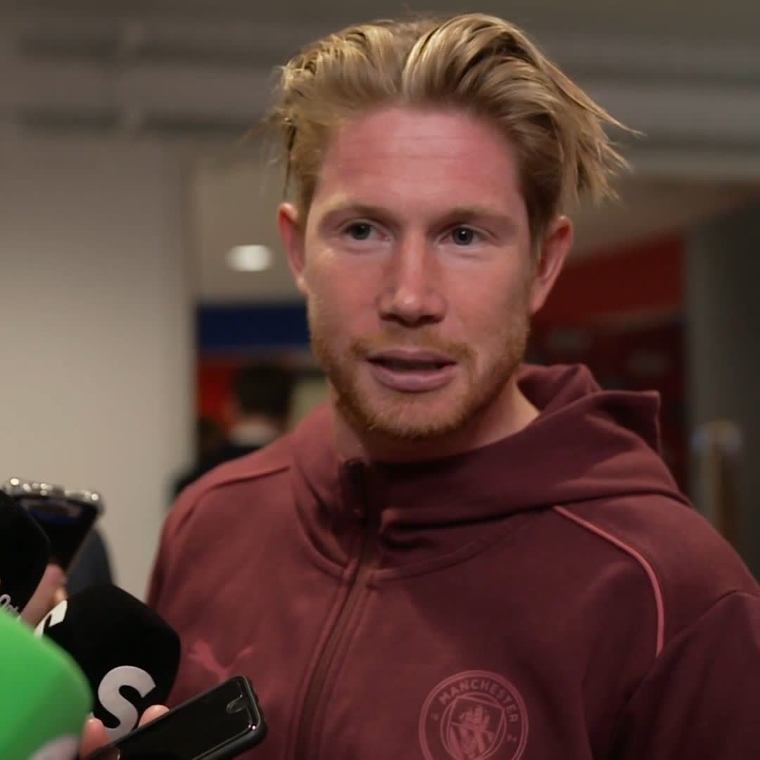 "I want to play good football, I will make my decision" 👀 Kevin De Bruyne on his future after the FA Cup final at Wembley 🔵