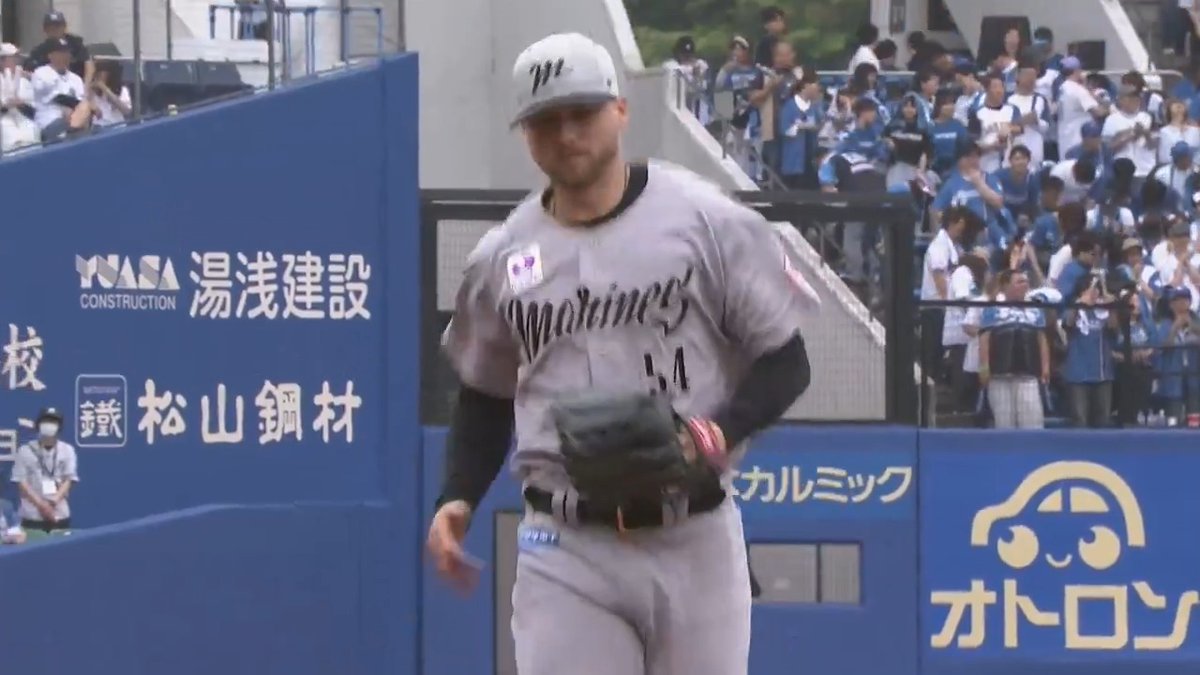 千葉ロッテ #ボス 投手が来日後最長となる8回96球を投げ、3安打5奪三振無失点の好投✨ #chibalotte 👇ライブ配信はこちら