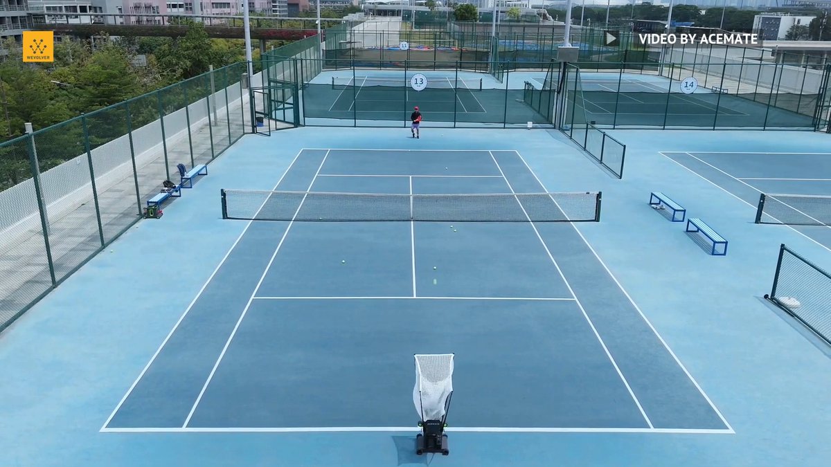 本物の対戦相手のようにラリーを繰り広げることができるAI搭載テニスロボット 欲しい、欲しすぎる