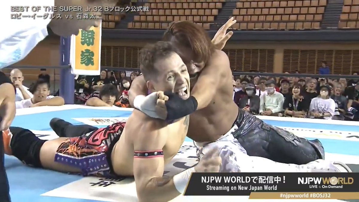 .石森太二 "la mystica Bone Lock" Sign up Now &amp; Stay tuned to #NJPW #njpwworld #BOSJ32