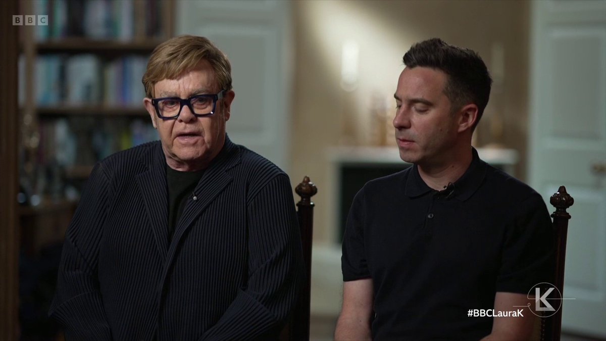 "He's a bit of a moron" Sir Elton John tells #BBCLauraK he "will fight" the government's plans to allow AI companies to access copyrighted material