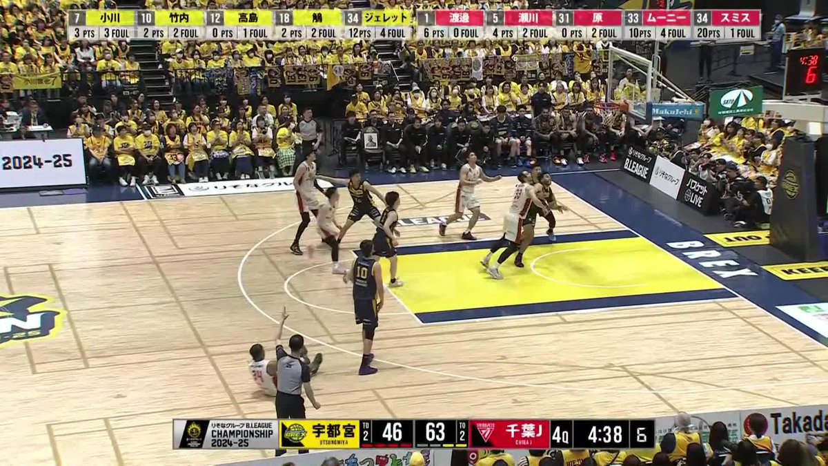 りそなグループ B.LEAGUE SEMIFINALS 2024-25 GAME2 vs. 宇都宮 4Q さらにギアをあげていくクリストファー・スミスのプレー🔥🐈‍⬛👌 配信はこちら▼ #千葉ジェッツ #いくぜてっぺん #クリストファー・スミス