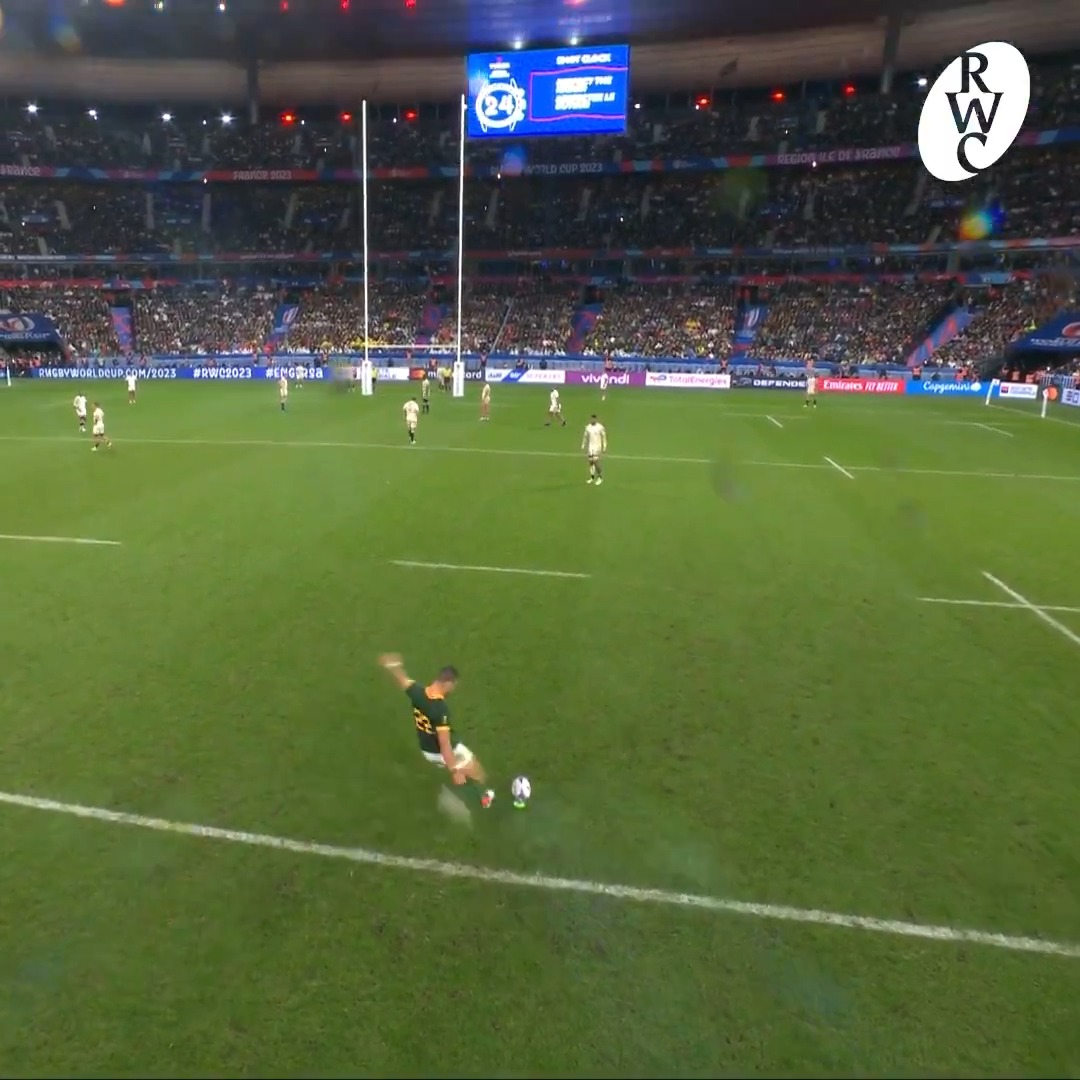 Who knows what would have happened if it weren't for Handré Pollard 🇿🇦 #RWC2023 | Springboks