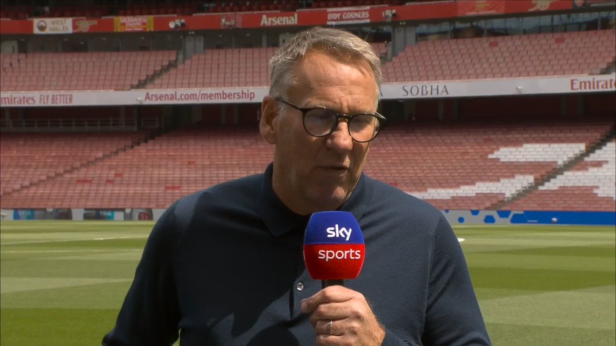 🗣️ "That won't look very good if they don't." Paul Merson emphasises the importance of Arsenal securing second place in the league 👀