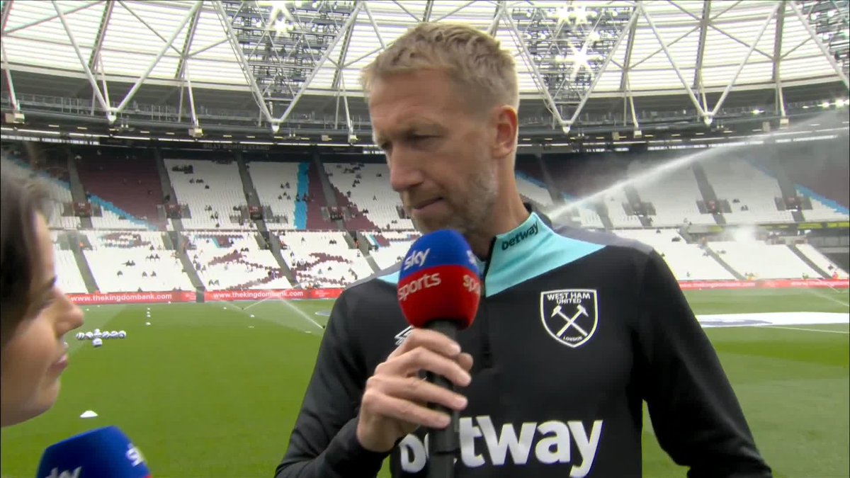 🗣️"Until you get the results, you need to keep on going." Graham Potter outlines what he wants to see from his West Ham team 🔍