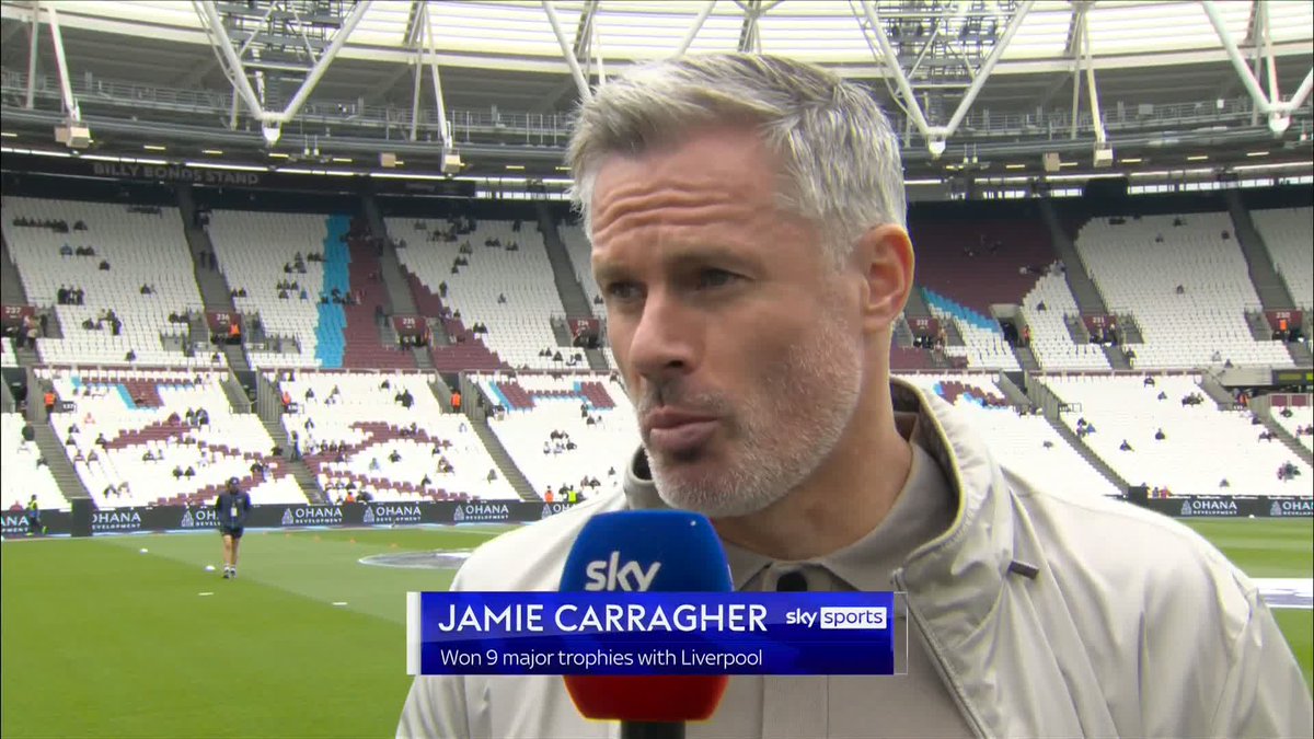 "They have to replenish that" Jamie Carragher on West Ham losing a number of players after this season ⤵️