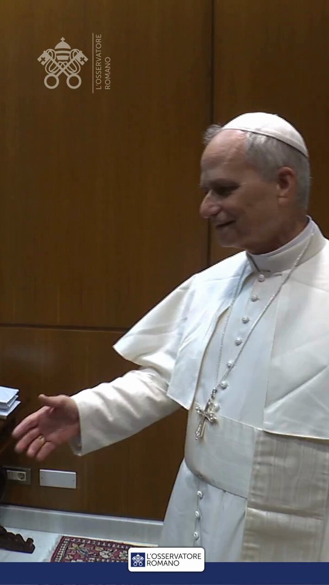 #PapaLeoneXIV #LeoneXIV Il Santo Padre ha ricevuto oggi in Udienza S.E. il Signor Volodymyr Zelenskyy, Presidente della Repubblica di Ucraina.