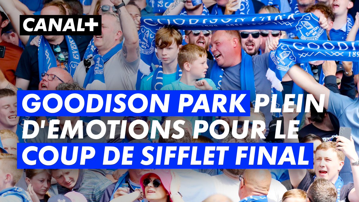🥺 LES ÉMOTIONS POUR LA DERNIÈRE D'EVERTON À GOODISON PARK ! #EVESOU | #PremierLeague