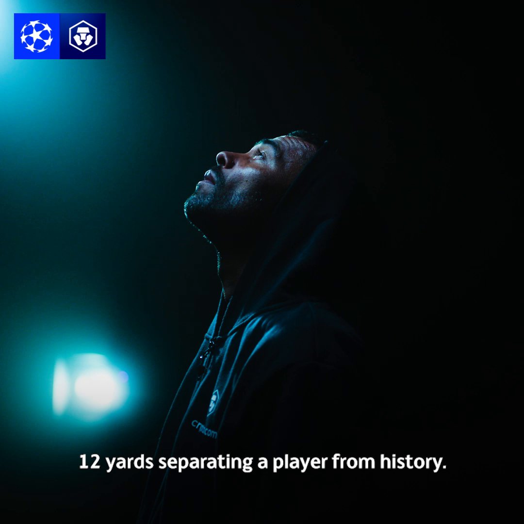“You have 12 yards separating a player from history. That’s what bravery is to me” Check out our #BraveryFromTheSpot story with #UCL winner Ashley Cole launching soon with UEFA Champions League #UCLWithCryptoCom #FFTB
