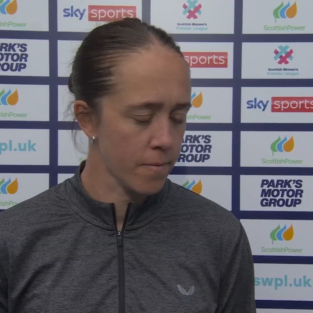 🗣️ “It’ll be hard to get over it this week, but we have to with a cup final next weekend” Rangers boss Jo Potter on her side falling short of the SWPL title this afternoon ⤵️