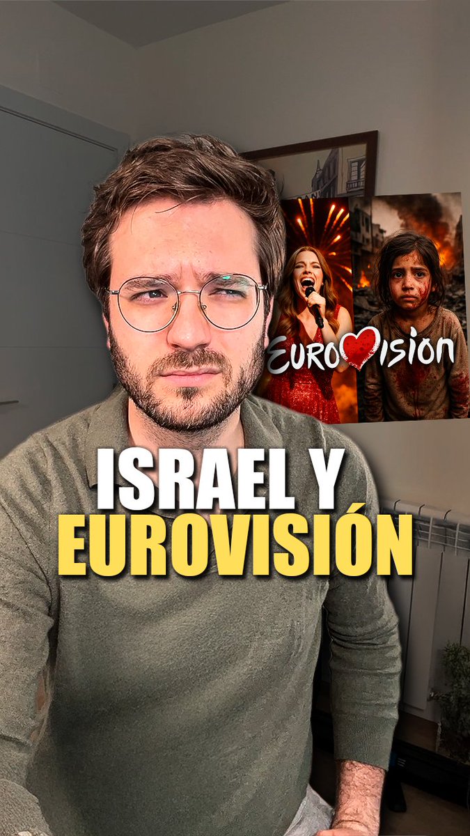 🎥 Israel y Eurovisión en 2 minutos, por @alanbarrosoa 👈🏼