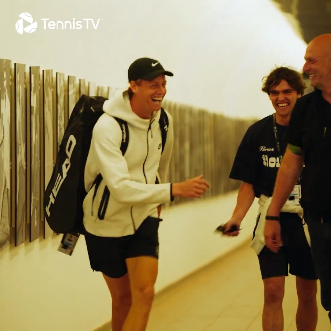 The clock is ticking ⏰ Come behind-the-scenes as Alcaraz &amp; Sinner prepare to face off in their first-ever Masters 1000 final... #IBI25