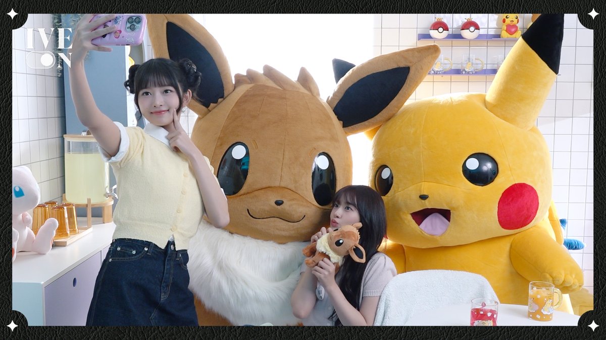 🎥 [IVE ON] ANYUJIN X REI X 포켓몬 카드 게임 Pocket BEHIND #IVE #아이브 #ANYUJIN #안유진 #REI #레이 #IVE_ON #포켓몬카드게임Pocket #포켓몬