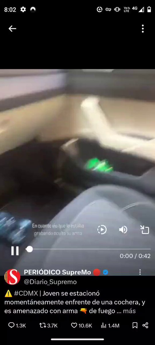 #Oaxaca Resulta que el hijo de #HeladioRamirez exgob de oax, Luis Antonio Ramírez Pineda, titular de Nacional Financiera y Bancomext es grabado con un arma de fuego amenazando a un conductor por pararse frente a su casa 🤡🤬 Morena Claudia Sheinbaum Pardo El señor #pulcritud