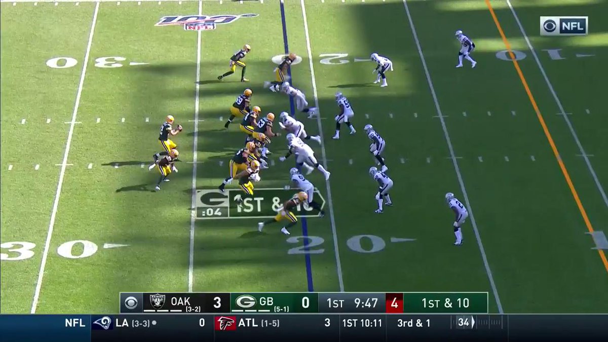 Rodgers was an absolute sniper