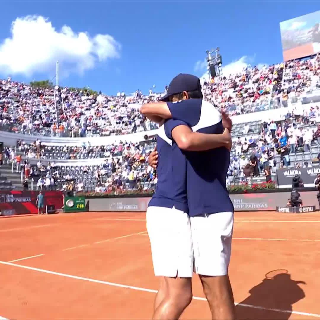 Winning is a habit 🤩 Arevalo & Pavic win their third Masters 1000 title of the season with a 6-4 6-7 13-11 win over Doumbia/Reboul! #IBI25