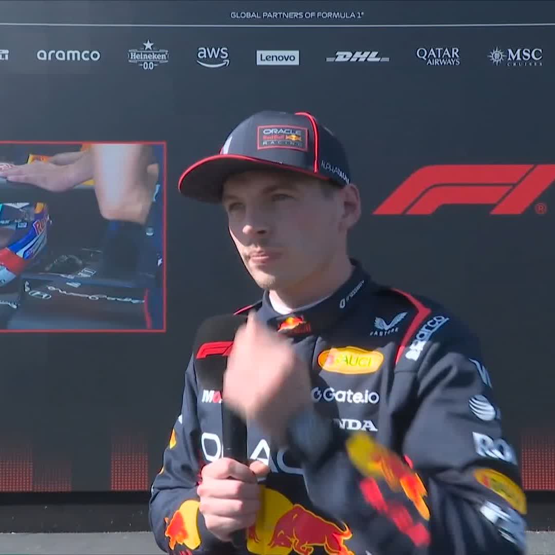 Max reflects on a dreamy Sunday and his mega first corner overtake in Oscar ๐ค