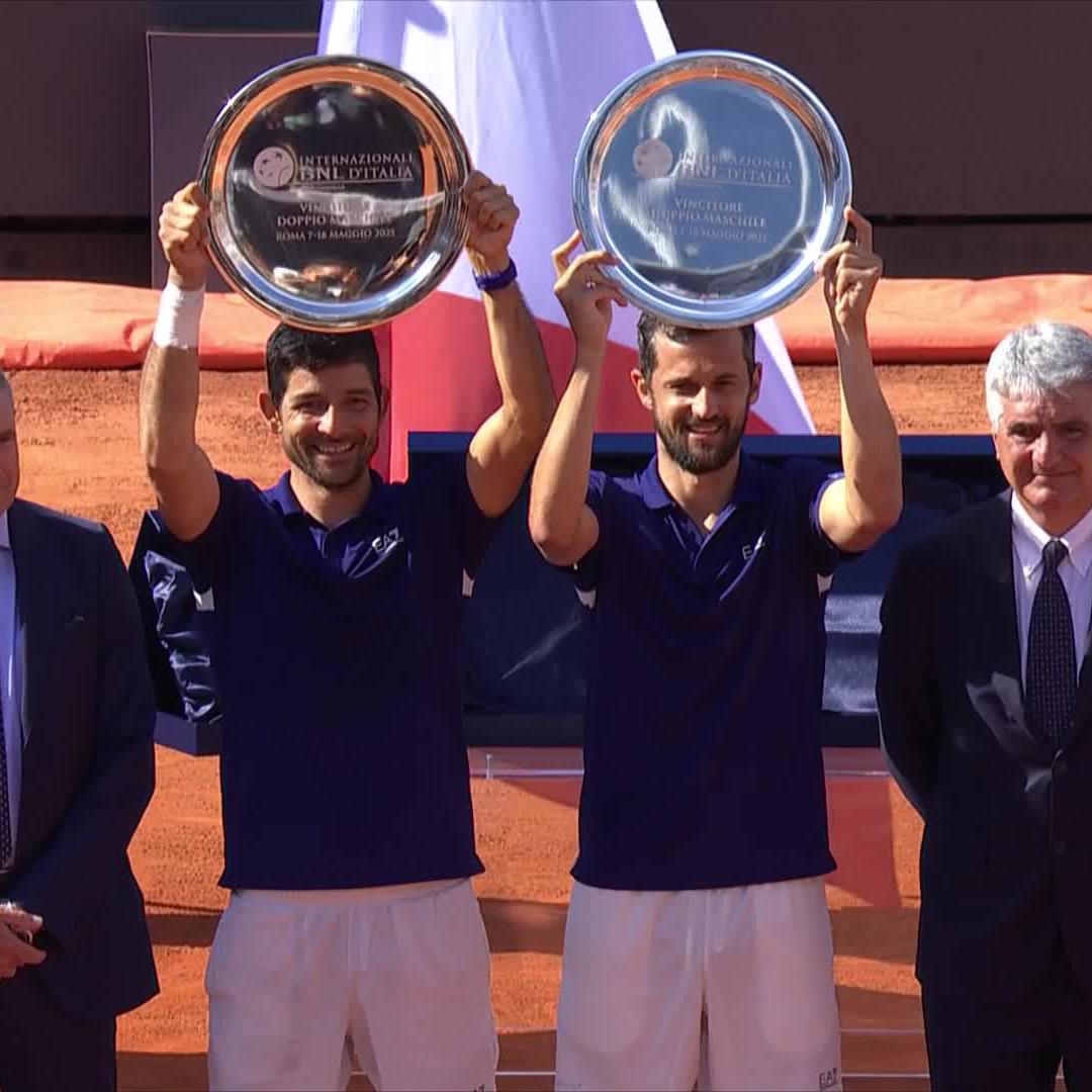Indian Wells ✅ Miami ✅ ROME 🆕🏆 Masters 1000 No.3 in 2025 for Arevalo & Pavic! #IBI25