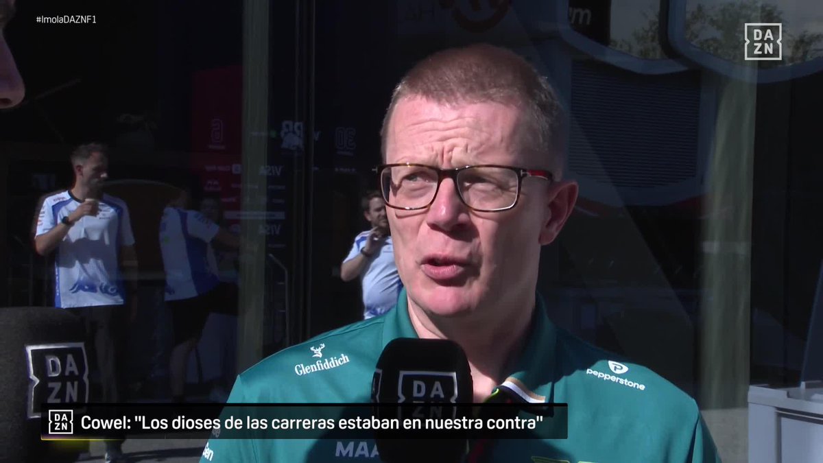 🗣️ Andy Cowell y su explicación sobre la estrategia de Aston Martin en Imola "Los dioses de las carreras estaban en nuestra contra" #ImolaDAZNF1 🇮🇹