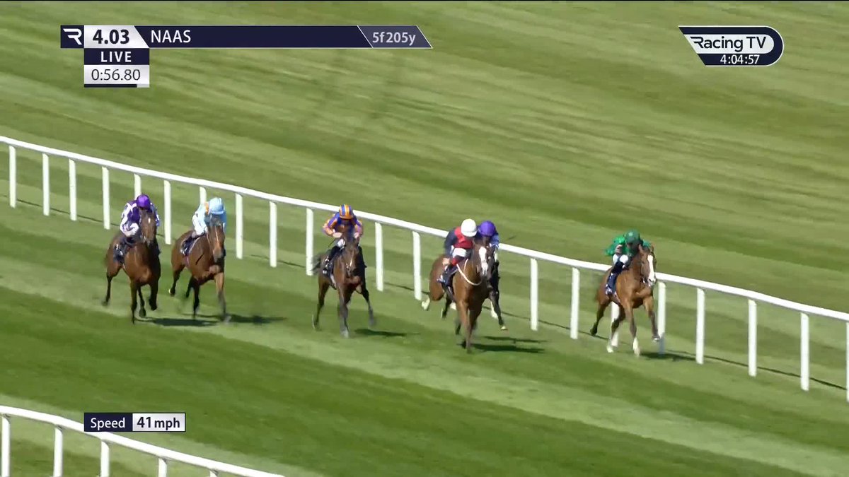 🚀 LADY IMAN wins the Coolmore Blackbeard Fillies G3 Stakes nicely for Ger Lyons. Simply Astounding backed as though defeat was impossible bombed out! 🤯