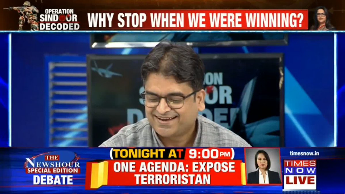 #OperationSindoor Decoded One cannot have an endless war. India has hit them (Pak)โฆ this is the first time an exchange has taken place between two nuclear-armed countries...: Major Gaurav Arya (Retd) tells @NavikaKumar