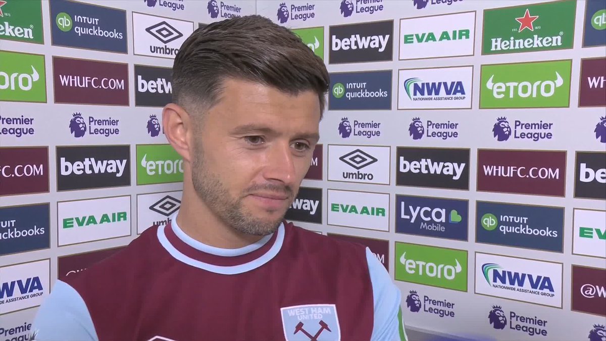 "Once you're a Hammer, you're always one" ⚒️ Aaron Cresswell on playing his last home game as a West Ham player 👇