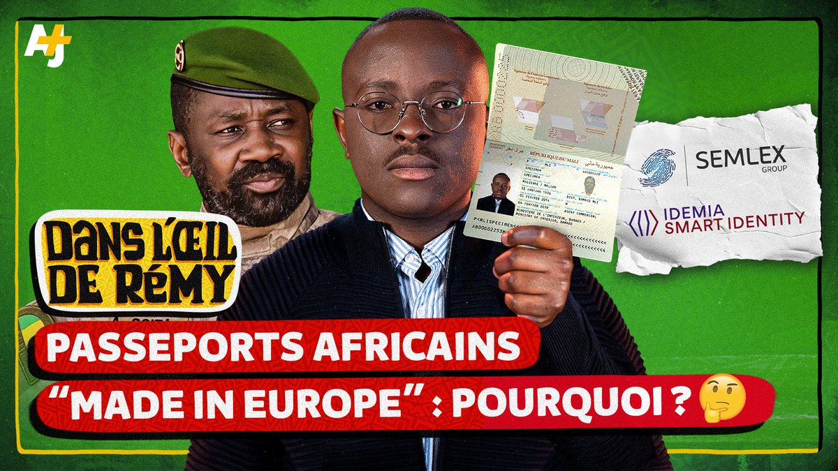 Aucun pays africain ne fabrique tout seul, de bout en bout, ses passeports. Mais pourquoi ? 🤔