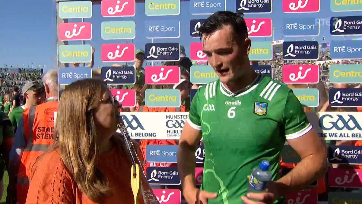 Man of the match Kyle Hayes wants Limerick to build on their demolition of Cork 📺 📻 🖥️ #SundayGame