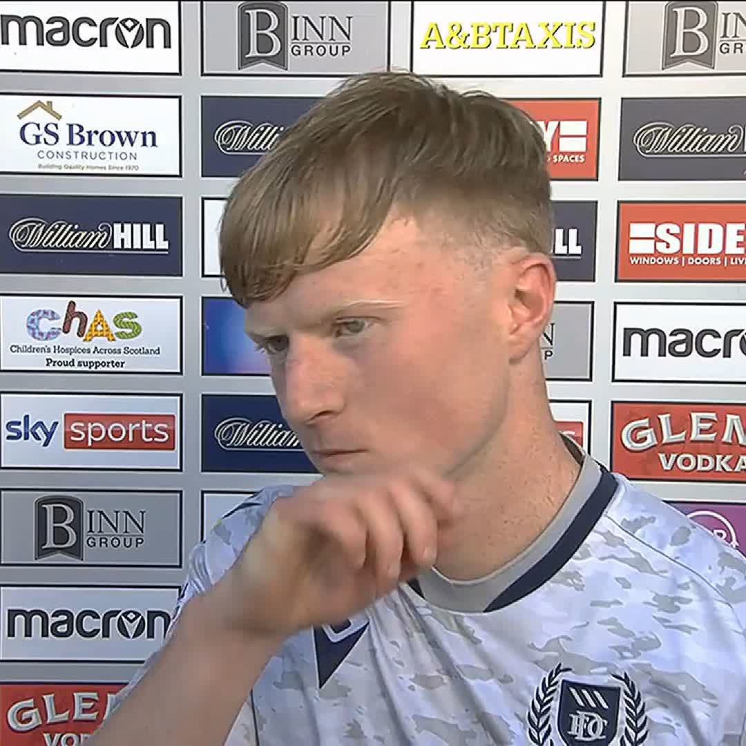 🗣️ “Bittersweet... Really enjoyed my time here” Lyall Cameron on scoring two goals in his final Dundee appearance to help secure their safety before he departs for Rangers this summer ⬇️