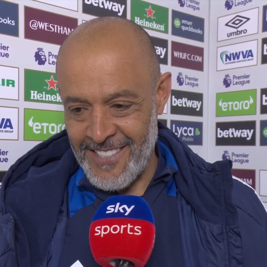 "We wanted to do it for Taiwo Awoniyi" 👏 Nuno Espirito Santo on his side's win over West Ham 🔥